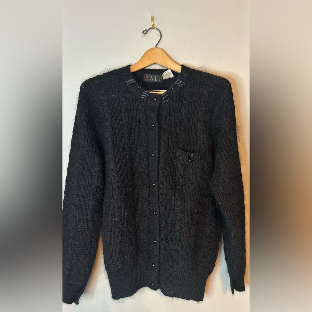 Vintage Bali wool Blend cardigan